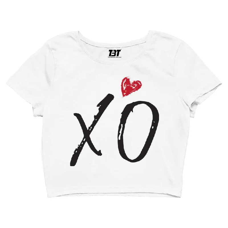 The Weeknd Crop Top - XO