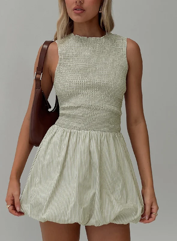 Narnie Mini Dress Sage