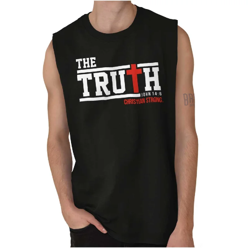 Cross Truth Sleeveless T Shirt