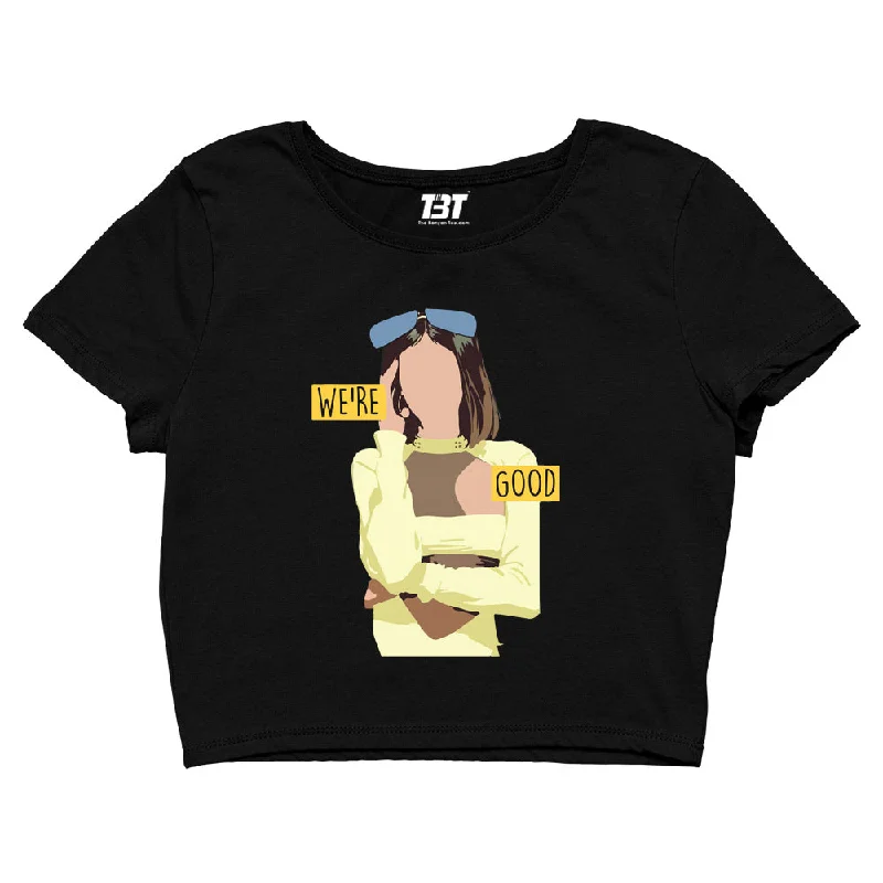 Dua Lipa Crop Top - We're Good