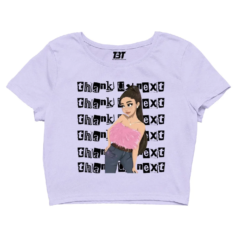 Ariana Grande Crop Top - Thank U Next