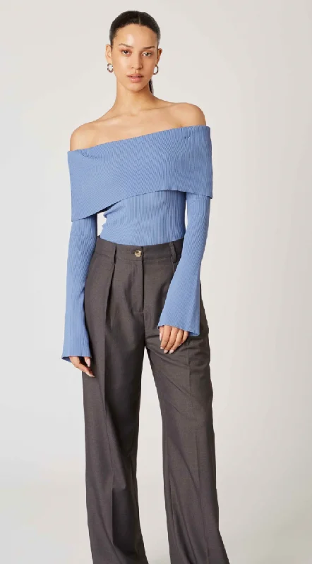 Off the Shoulder Sweater by NIA