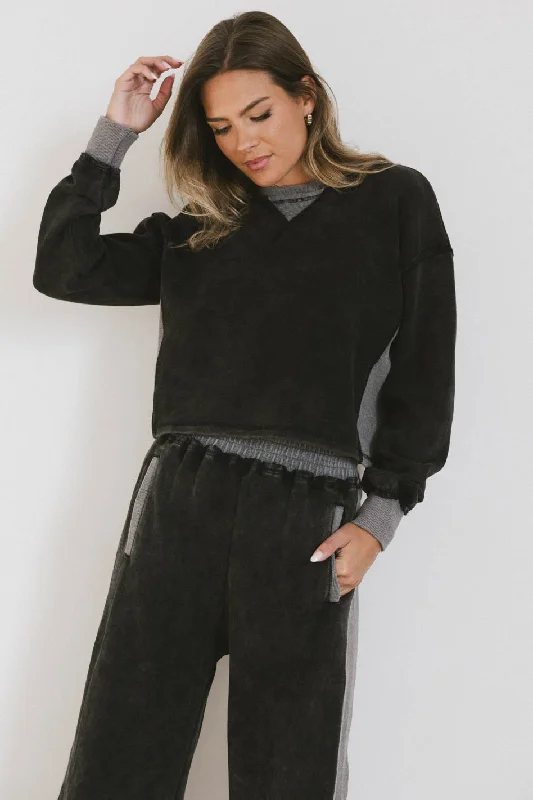 Odie Knit Sweater in Black