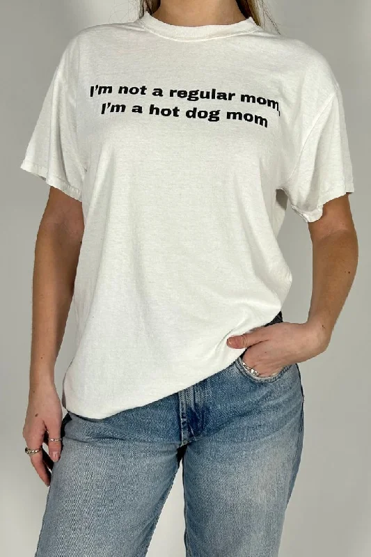 Daisy Street I'm Not A Regular Mom, I'm A Hot Dog Mom Tee