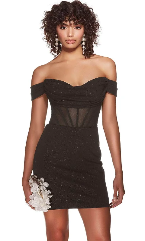 Alyce Paris 4819 - Sheer Corset Sweetheart Cocktail Dress