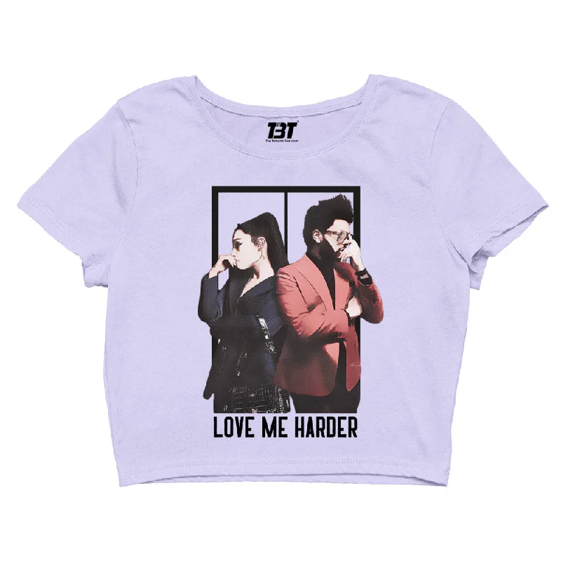 The Weeknd Crop Top - Love Me Harder