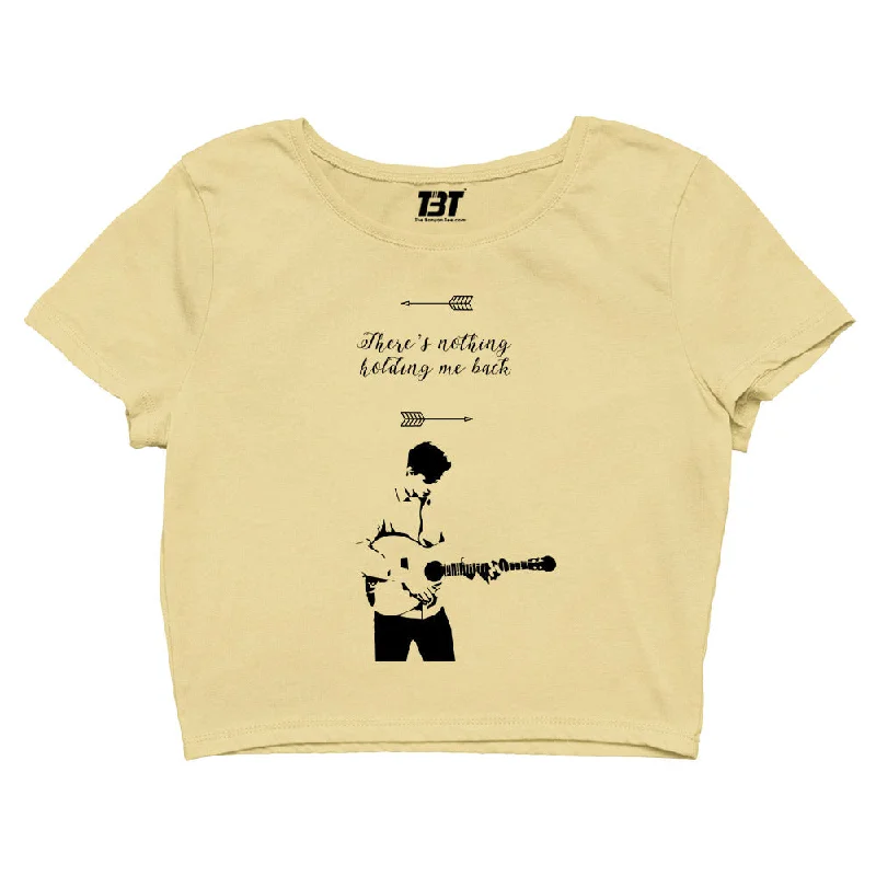 Shawn Mendes Crop Top - Nothing Holding Me Back