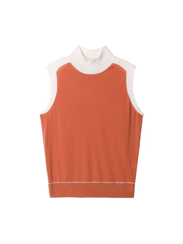 Superfine Cashmere 18 Vest Top