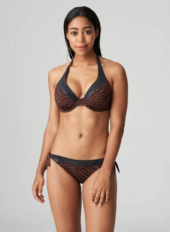 PrimaDonna Swimwear: Issambres Triangle Padded Bikini Top Black