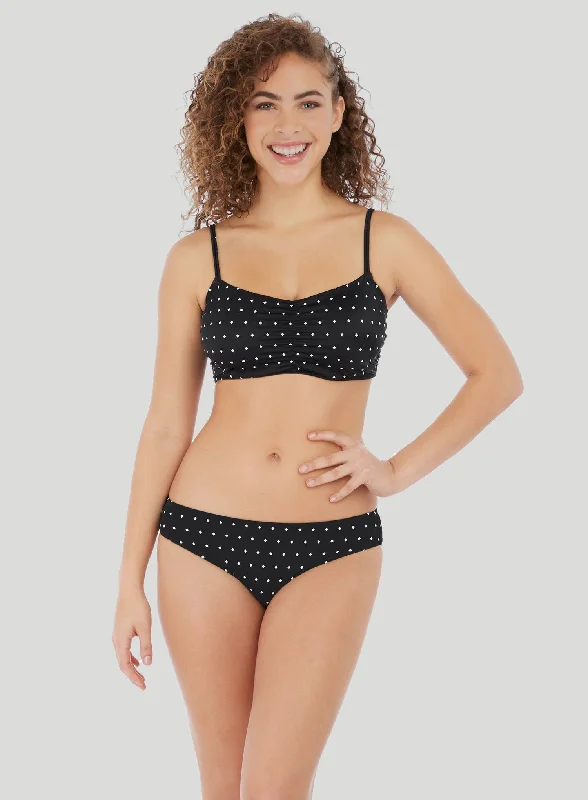 Freya Swimwear: Jewel Cove Bralette Bikini Top Black Diamond