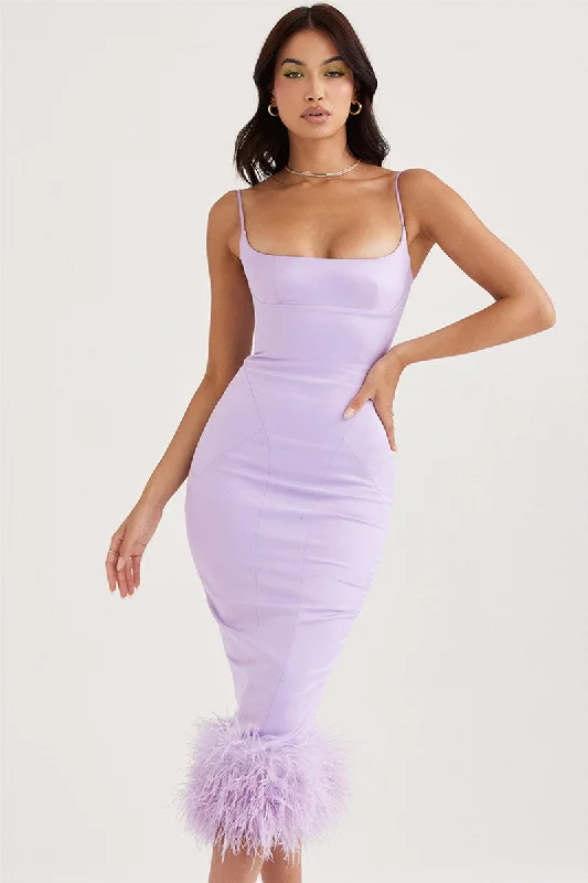 Lillian Spaghetti Strap Backless Long Dress