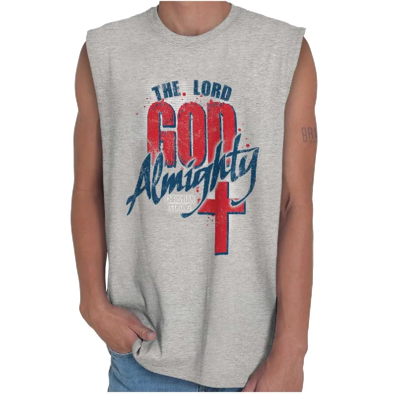 God Almighty Sleeveless T-Shirt