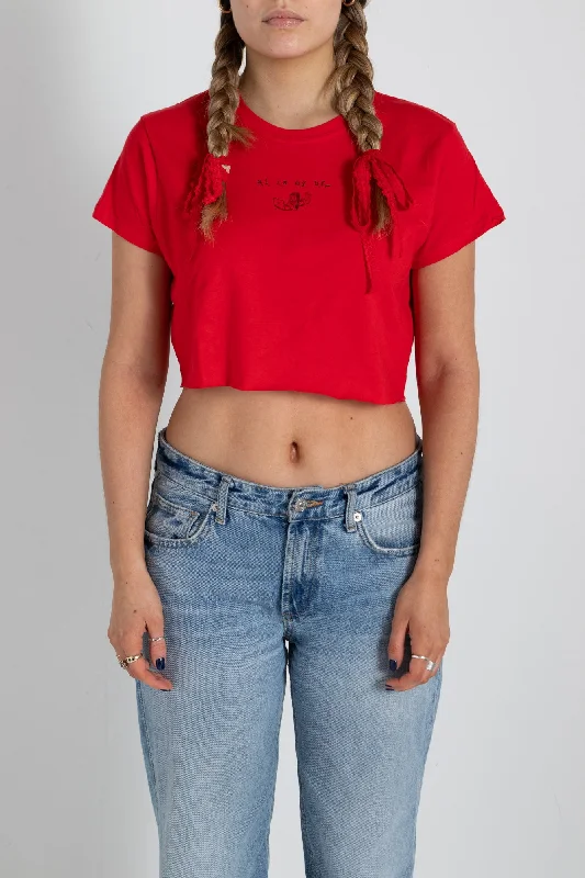 Daisy Street Ai Is My Bf Cropped Tee