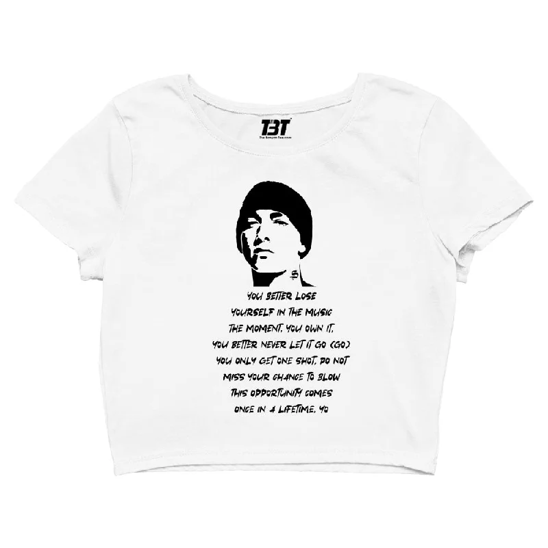 Eminem Crop Top - Lose Yourself