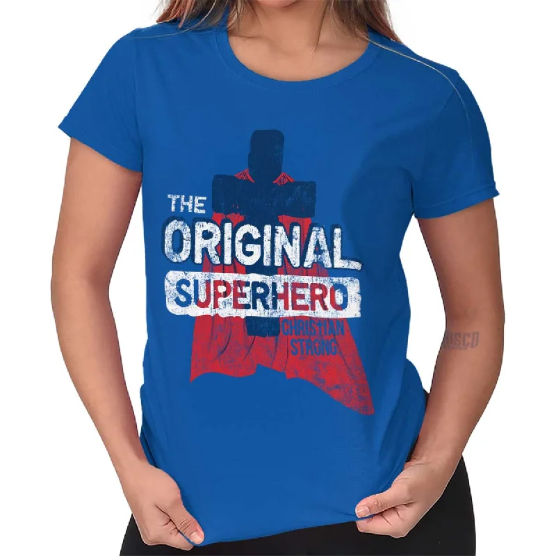 Original Superhero Ladies T Shirt