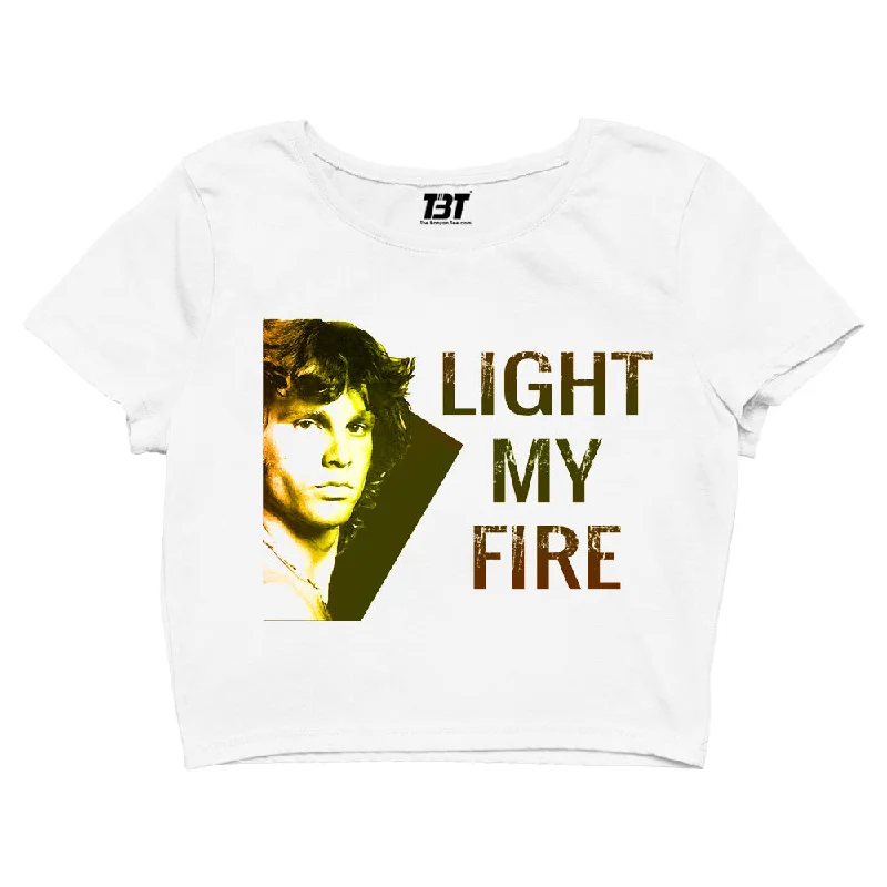 The Doors Crop Top - Light My Fire