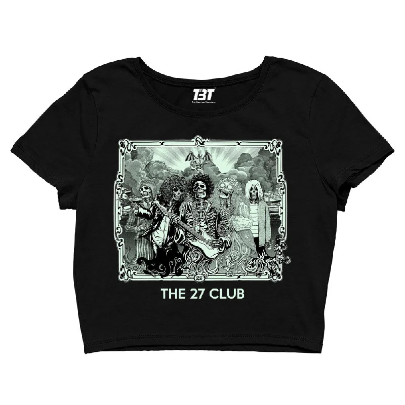 Jimi Hendrix Crop Top - The 27 Club