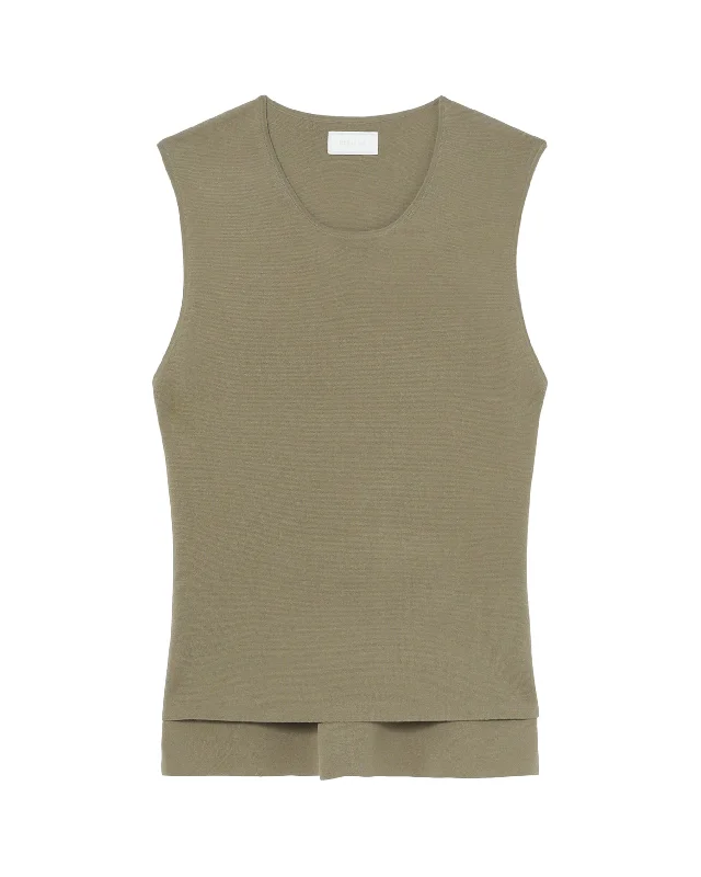 NORAH SUE Rayon Mix Essential Vest